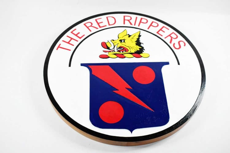 VFA-11 Red Rippers Plaque