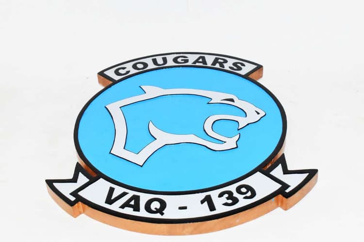 VAQ-139 Cougars Plaque