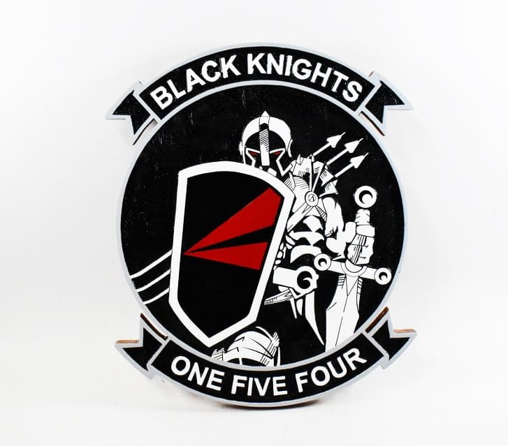 VFA-154 Black Knights Plaque