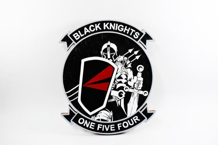VFA-154 Black Knights Plaque