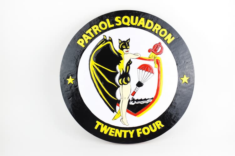 VP-24 Batmen Plaque