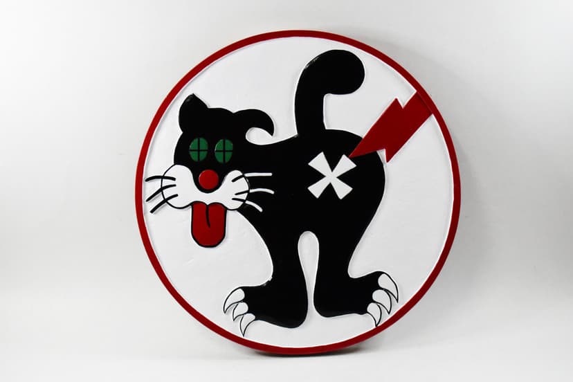 VS-24 Duty Cat Plaque