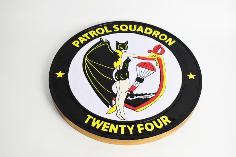 VP-24 Batmen Plaque