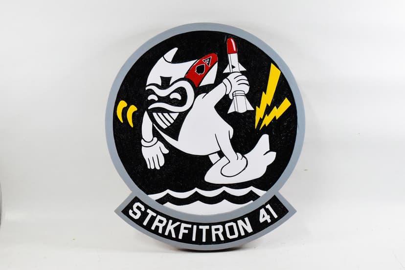VFA-41 Black Aces Plaque