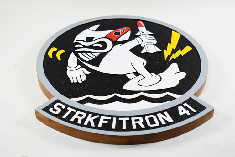 VFA-41 Black Aces Plaque