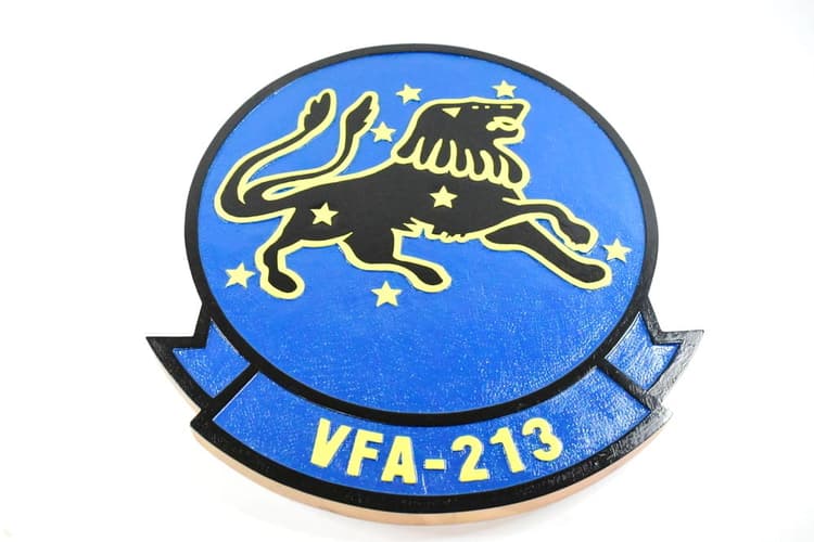 VFA-213 Blacklions Plaque
