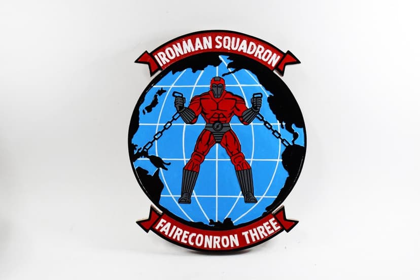 VQ-3 Ironmen Plaque