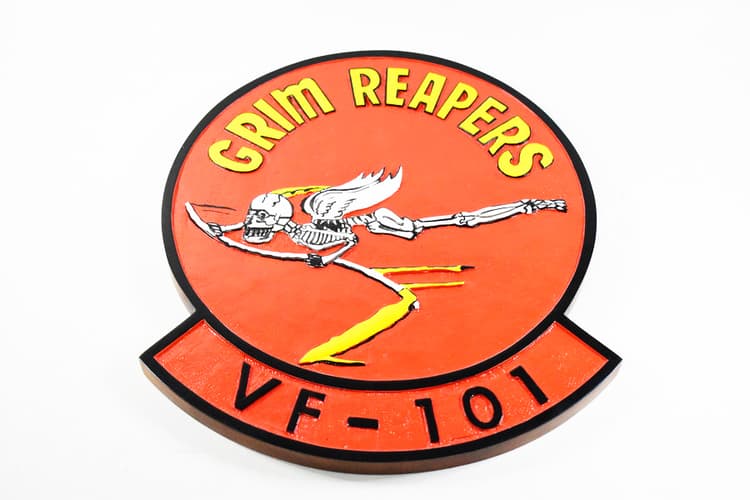 VF-101 Grim Reapers Plaque