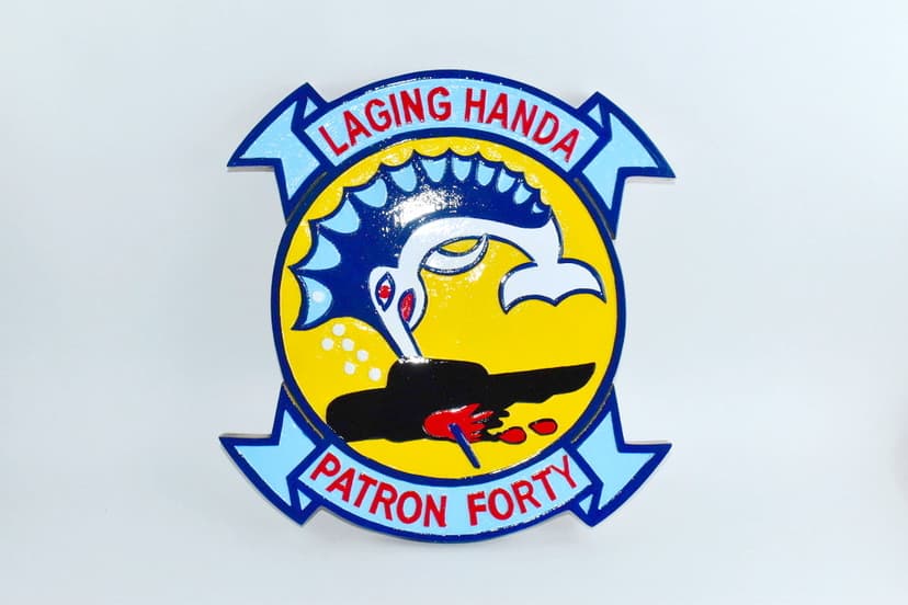 VP-40 Fighting Marlins Plaque