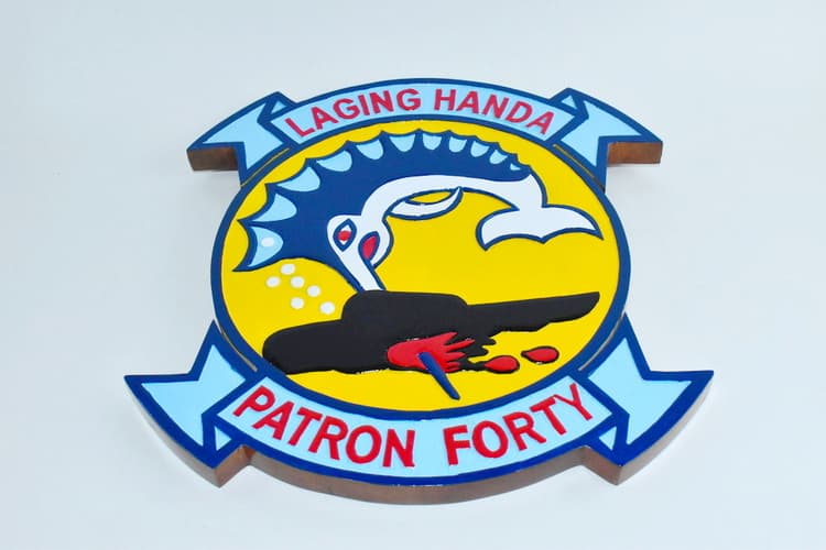 VP-40 Fighting Marlins Plaque