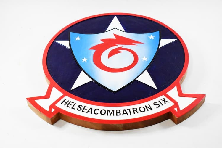 HSC-6 Indians Plaque