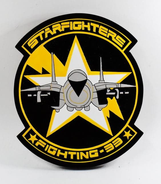VF-33 Starfighters Plaque