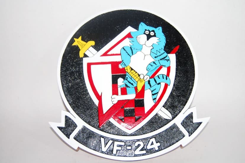 VF-24 Fighting Renegades Plaque