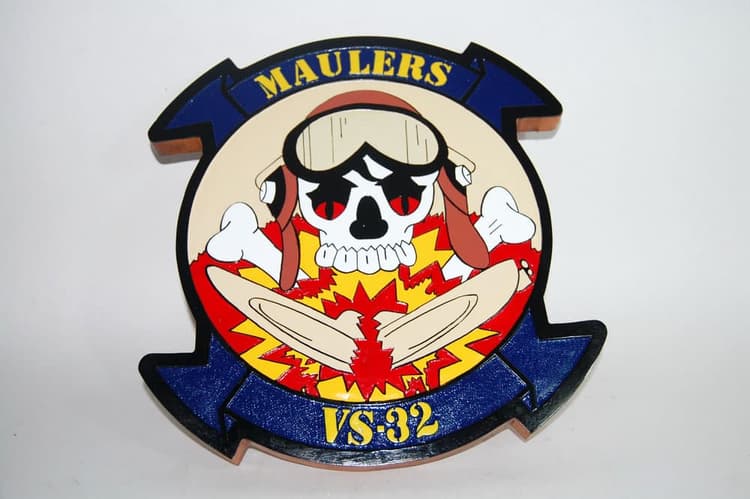 VS-32 Maulers Plaque