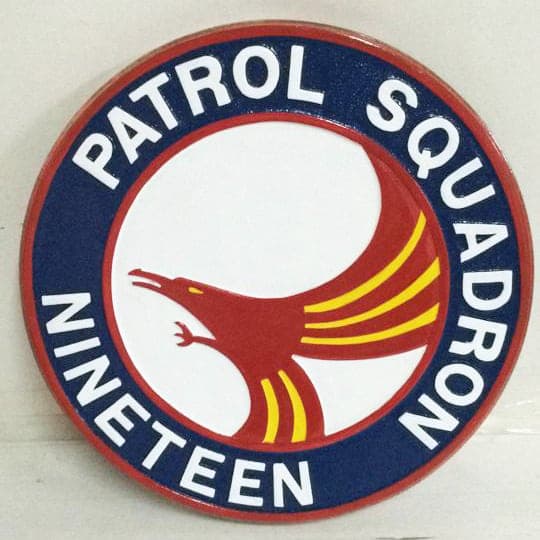 VP-19 Big Red Plaque