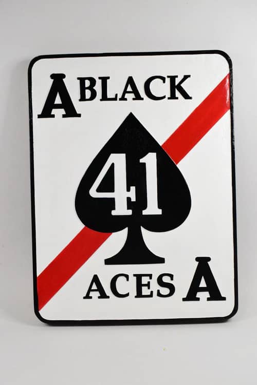 VF-41 Black Aces Plaque