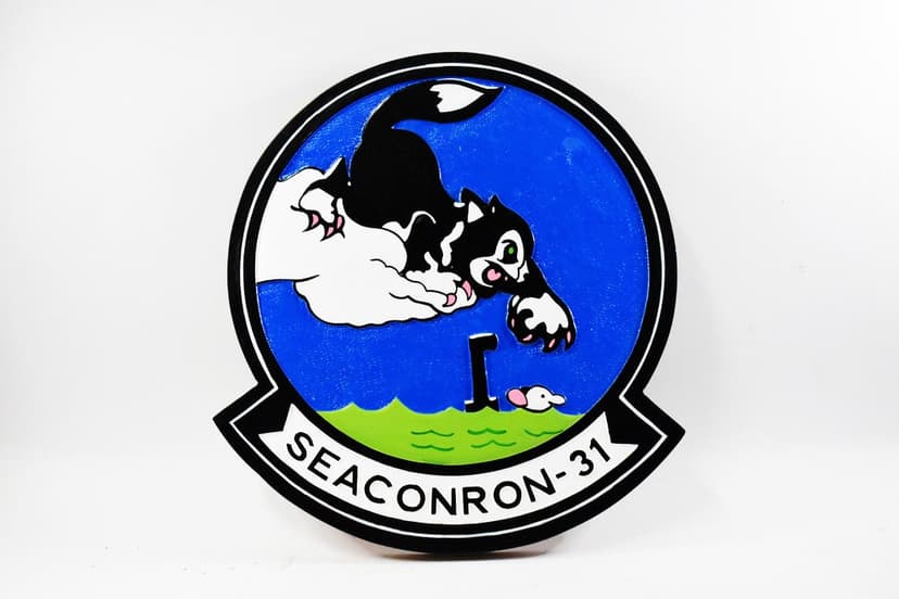 VS-31 SEACONRON Topcats Plaque
