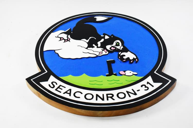 VS-31 SEACONRON Topcats Plaque