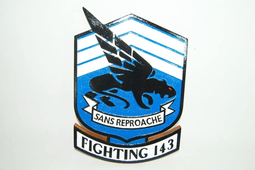 VFA-143 Pukin Dogs Plaque
