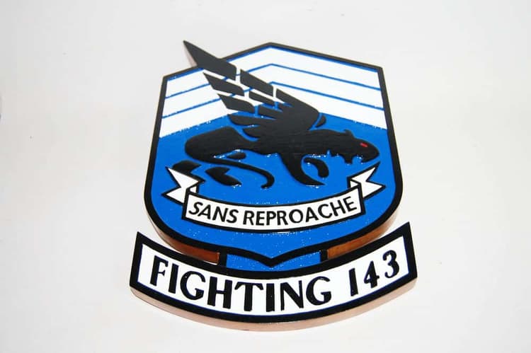 VFA-143 Pukin Dogs Plaque