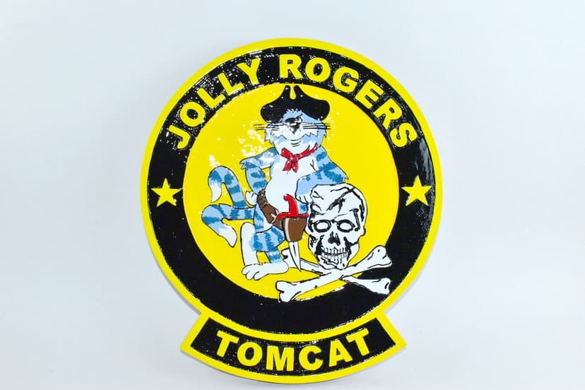 VF-84 Jolly Rogers Tomcat Plaque