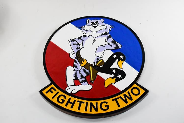 VF-2 Bounty Hunters Tomcat Plaque