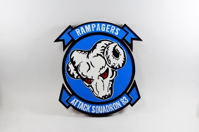 VA-83 Rampagers Plaque