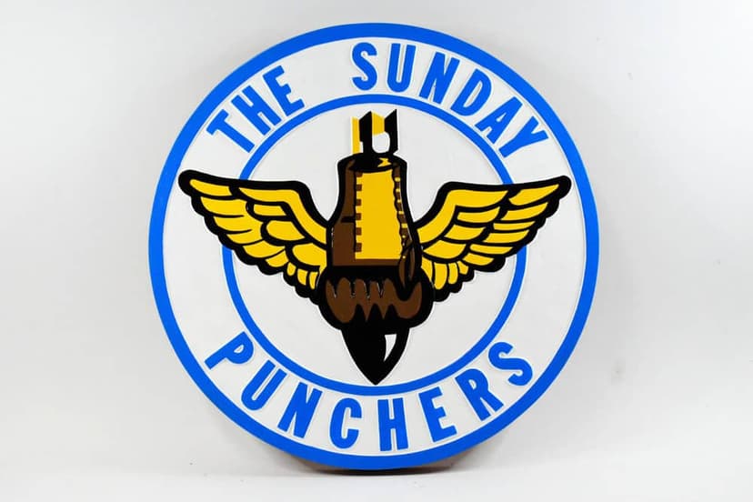 VA-75 Sunday Punchers Plaque