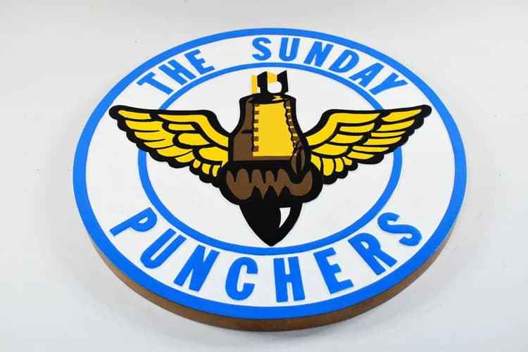 VA-75 Sunday Punchers Plaque
