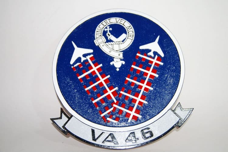 VA-46 Clansmen Plaque