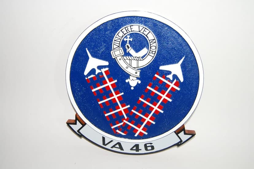 VA-46 Clansmen Plaque
