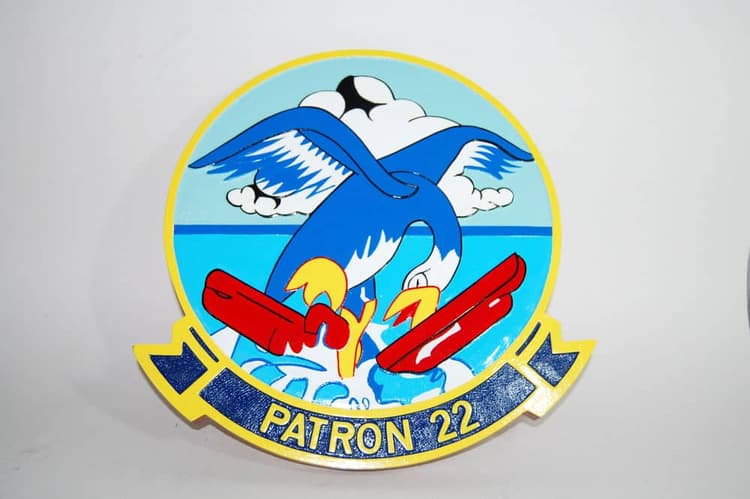 VP-22 Blue Geese Plaque
