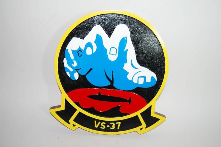 VS-37 Sawbucks Plaque