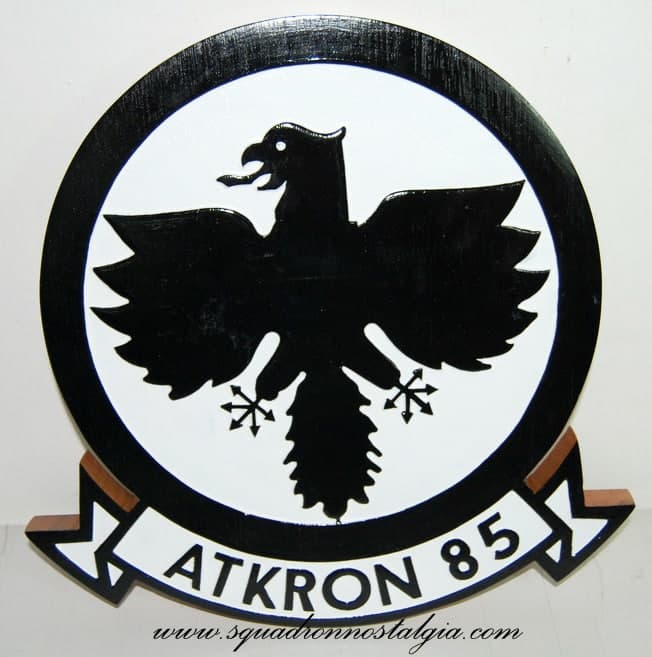 VA-85 Black Falcons Plaque