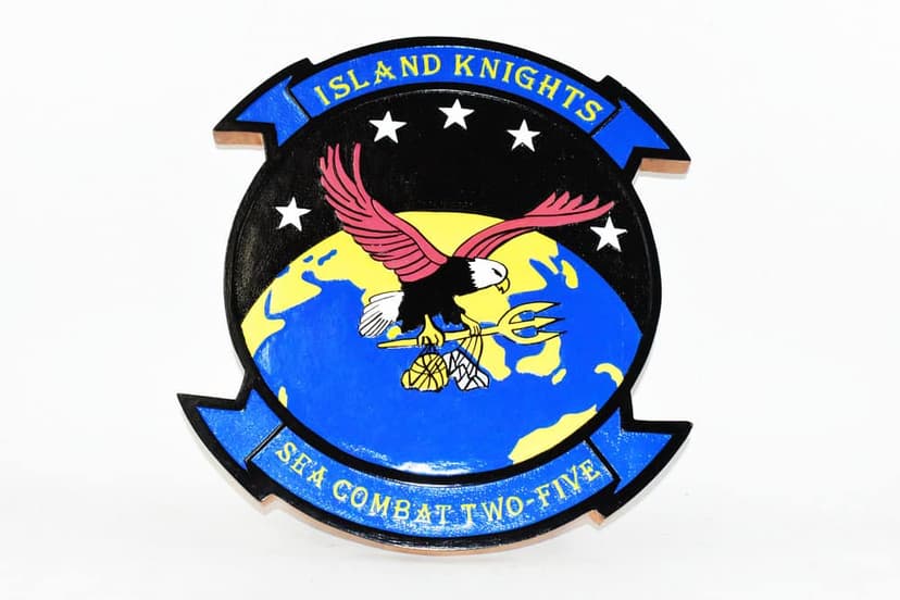 HSC-25 Island Knights Plaque