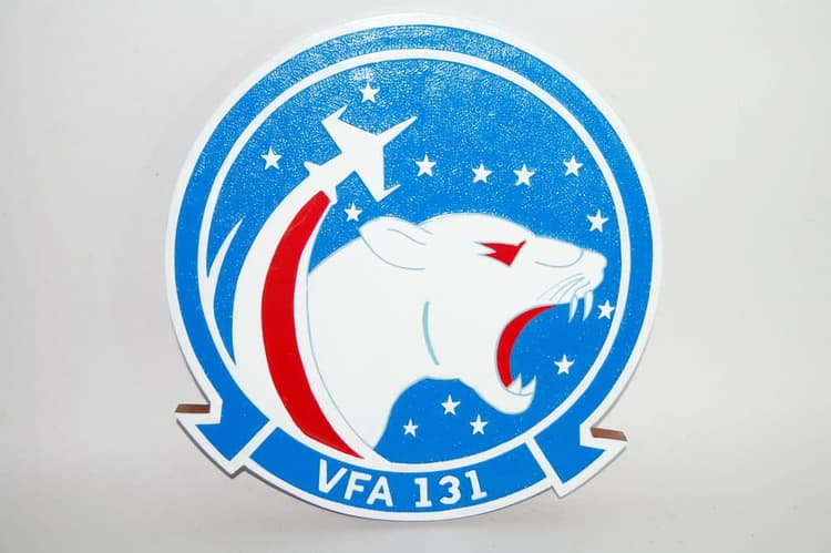 VFA-131 Wildcats Plaque