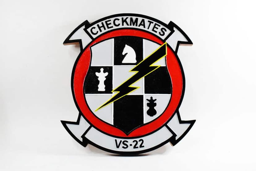 VS-22 Checkmates Plaque
