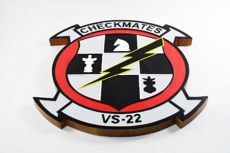 VS-22 Checkmates Plaque