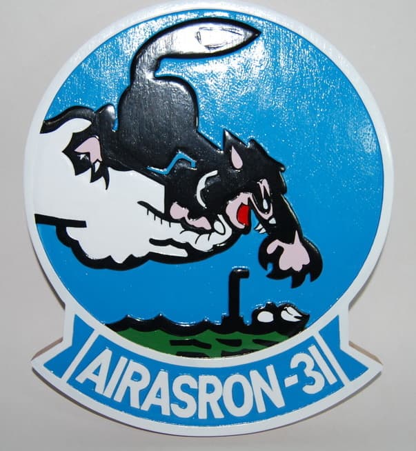 VS-31 Topcats AIRASRON-31 Plaque