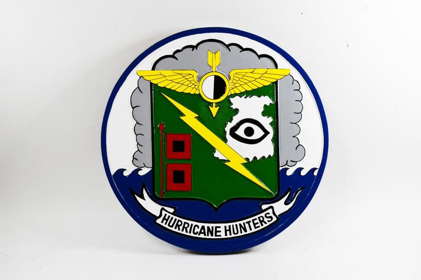 VW-4 Hurricane Hunters Plaque