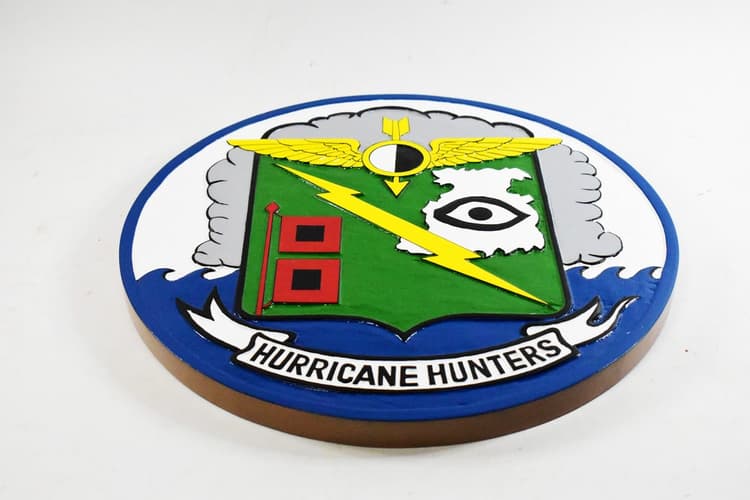 VW-4 Hurricane Hunters Plaque
