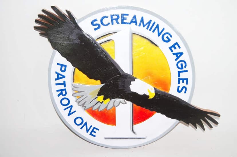 VP-1 Screaming Eagles Plaque