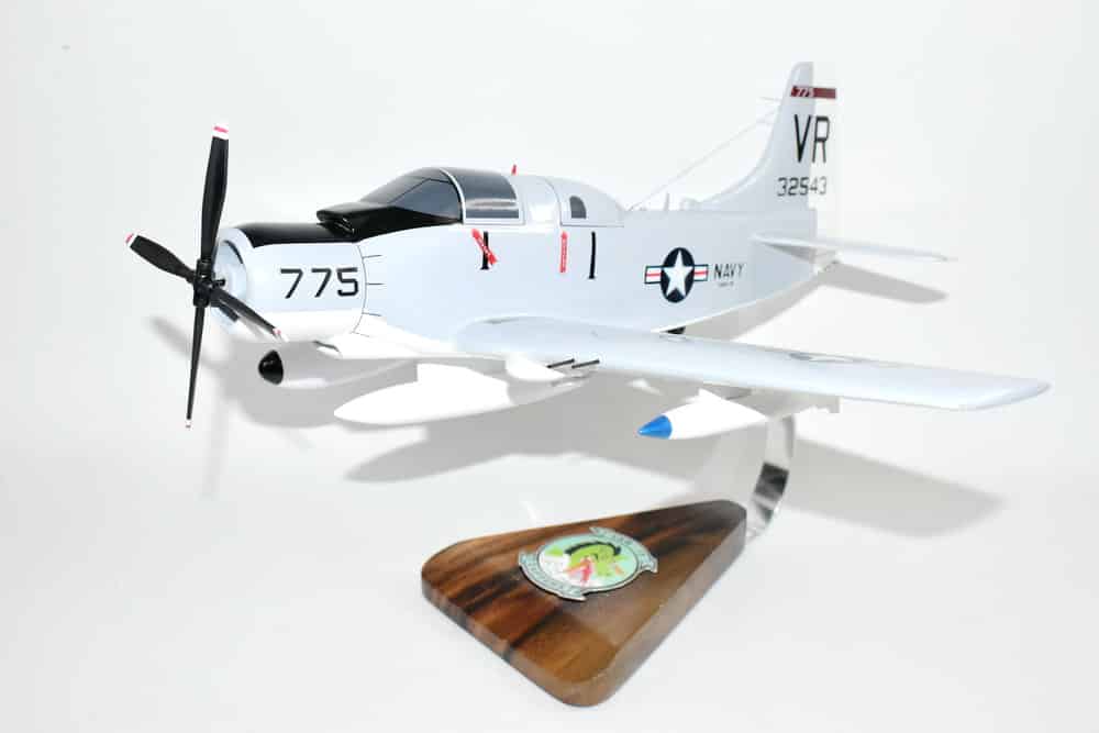 VAW-13 Zappers EA-1F Skyraider (1966) 775 Model