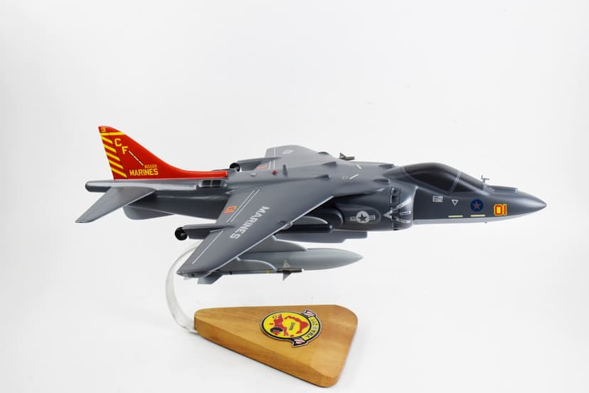 VMA-211 Wake Island Avengers AV-8b Harrier Model