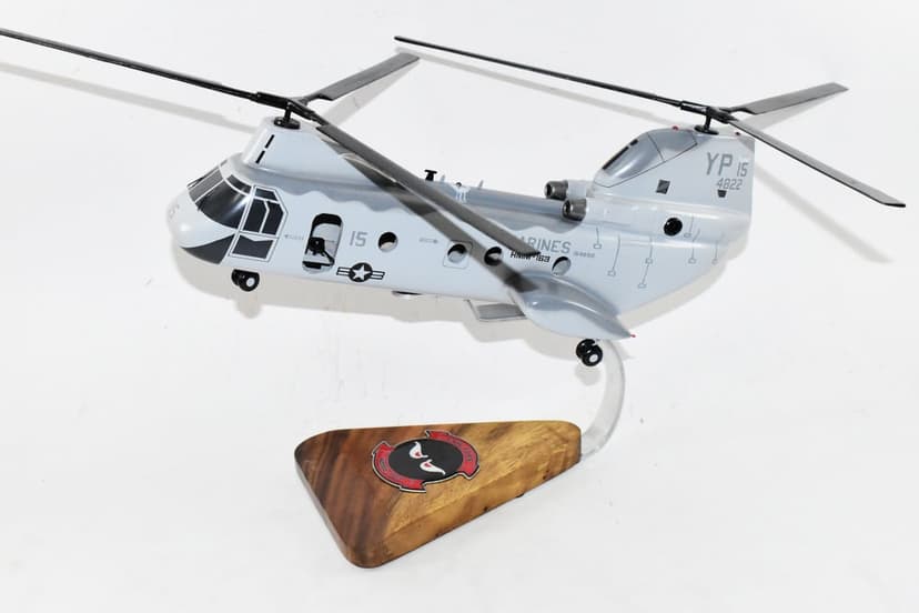 HMM-163 Evil Eyes CH-46 Model