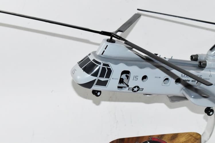 HMM-163 Evil Eyes CH-46 Model