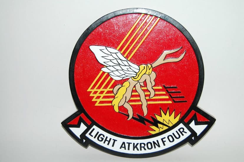 VAL-4 Black Ponies Plaque