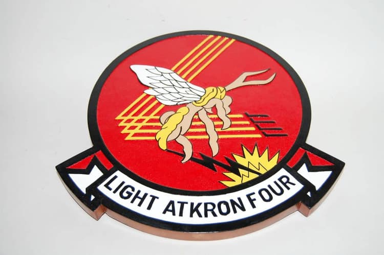 VAL-4 Black Ponies Plaque