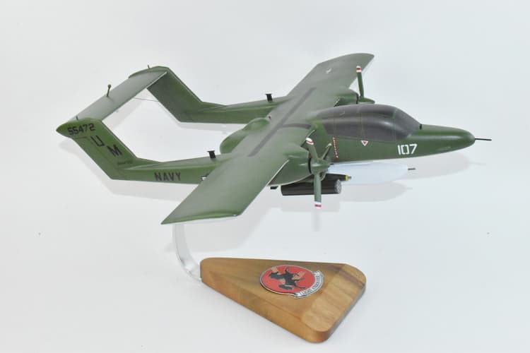 VAL-4 Black Ponies OV-10 Bronco Model