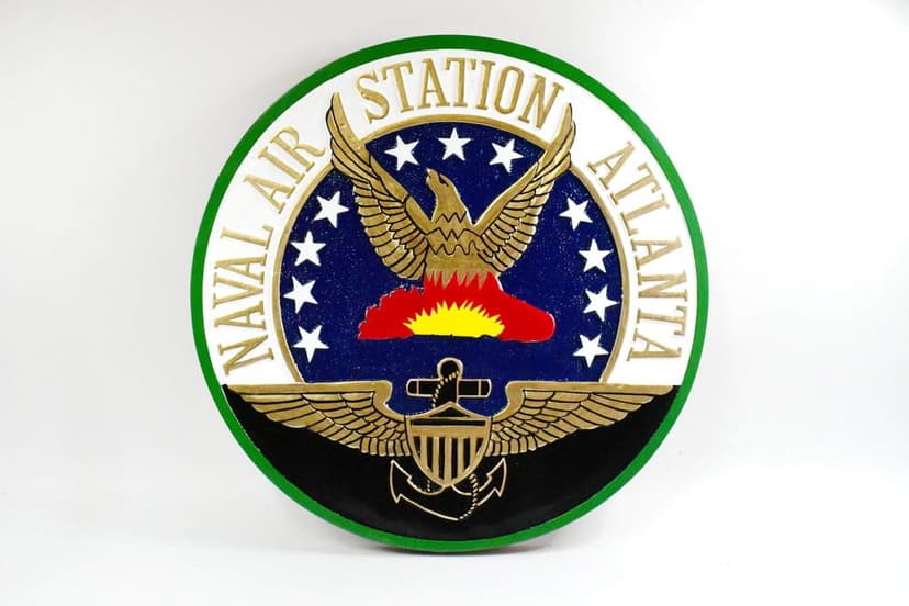 Naval Air Station Atlanta Plaque